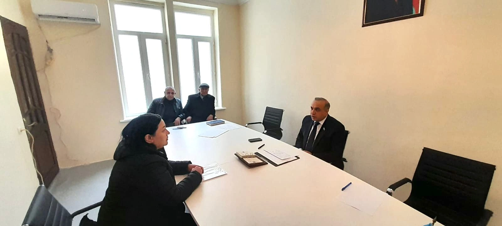 Deputat Azay Quliyev seçicilərin növbəti qəbulunu keçirib - FOTO
