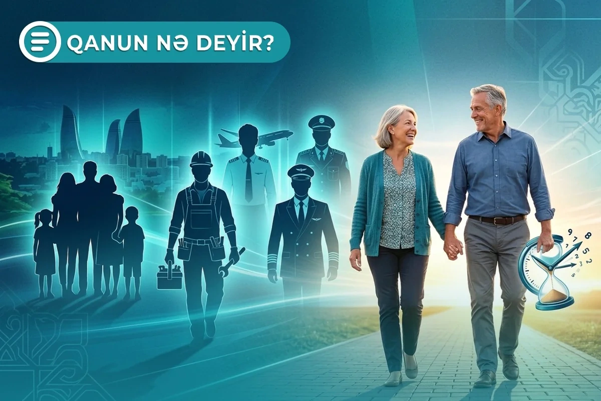 Azərbaycanda bəzi şəxslər 20 il daha tez pensiyaya çıxa bilərlər - Qanun nə deyir? - VİDEO