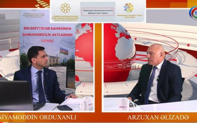Deputat QHT-lərə Dövlət Dəstəyi Agentiliyinin maliyyələşdirdiyi lahiyə ilə bağlı Cəbhə TV-də