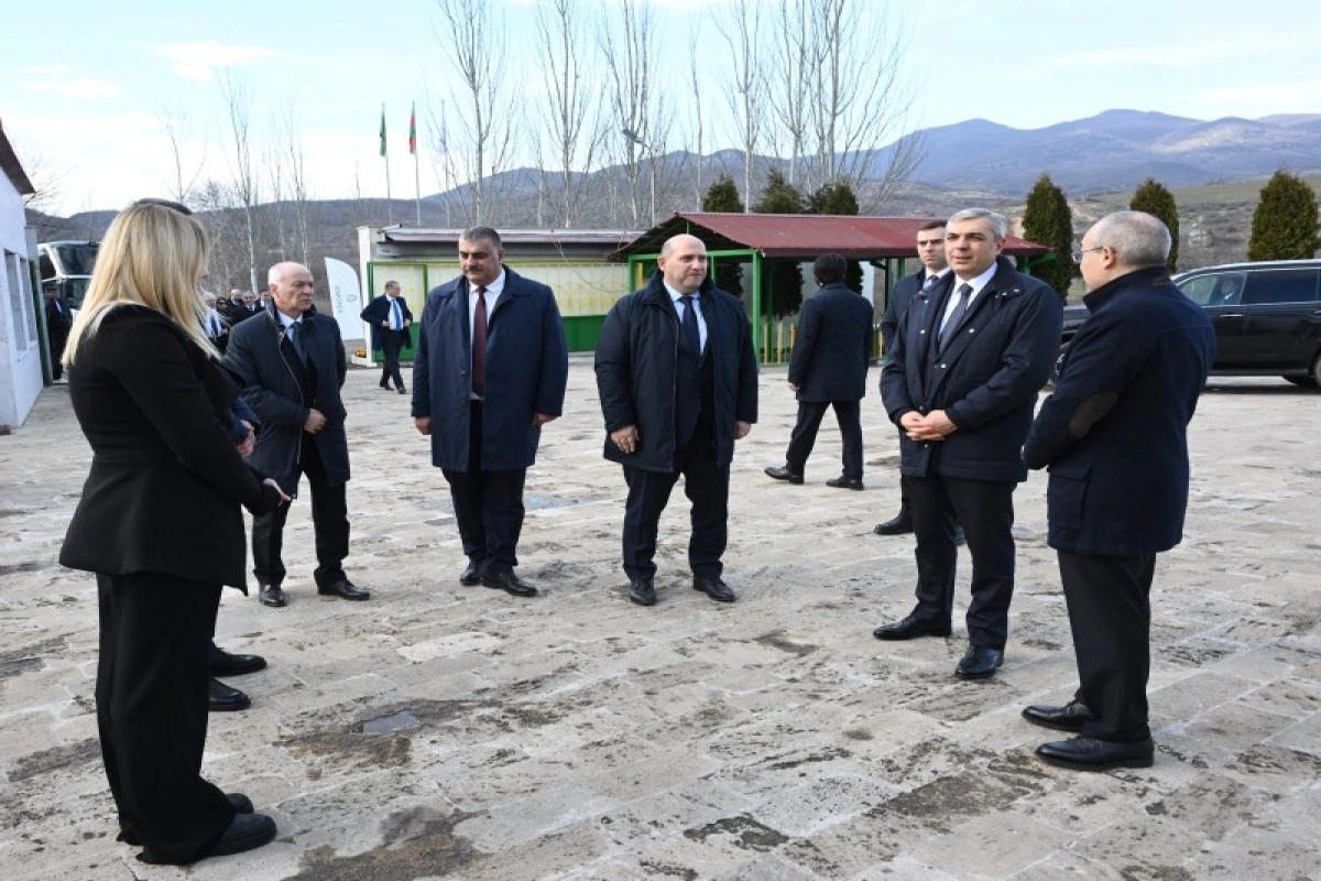 Xocavəndin Qırmızı Bazar qəsəbəsində yerləşən günəbaxan yağları zavoduna baxış keçirilib - FOTO