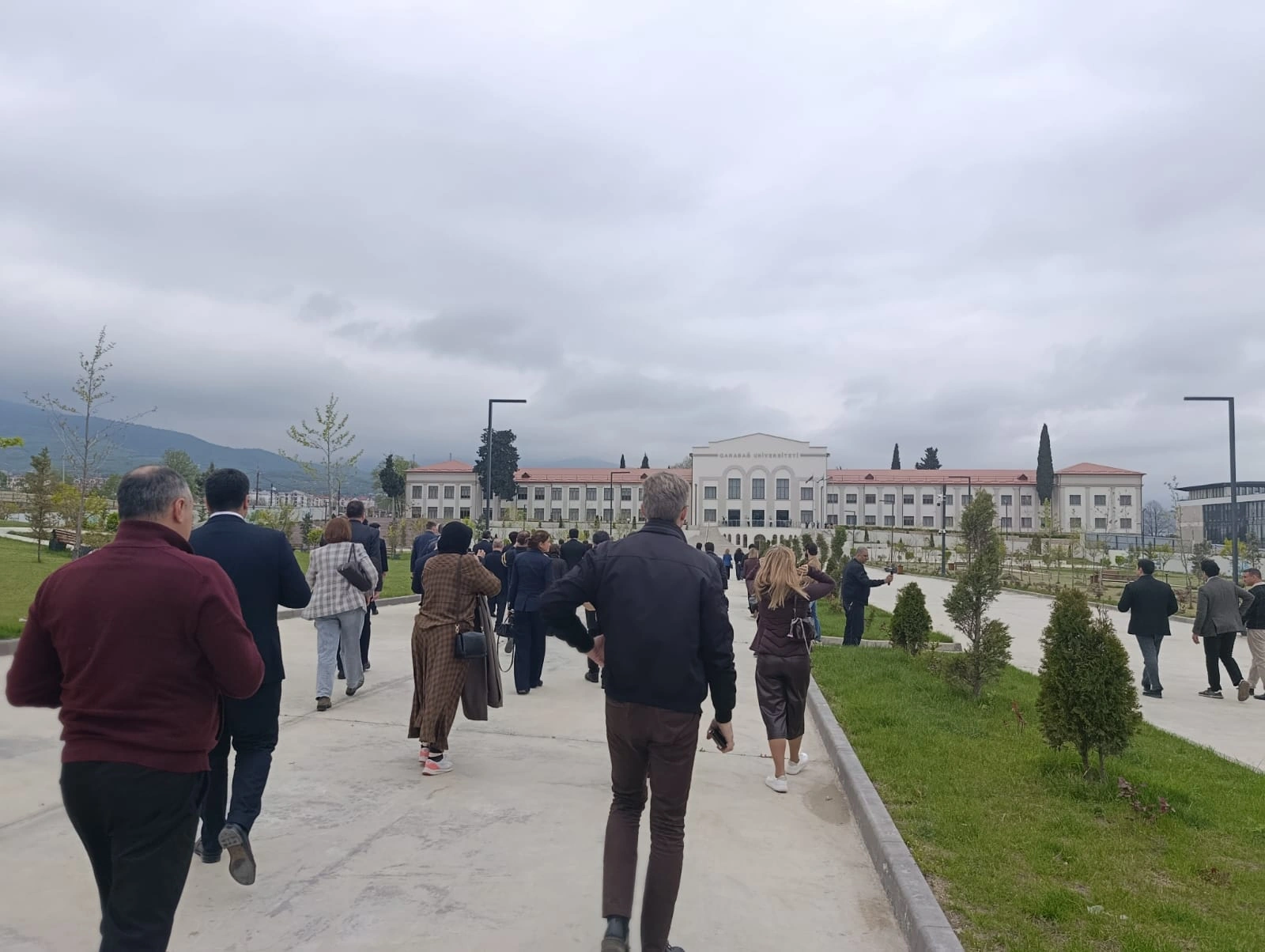 Diplomatik korpusun nümayəndələri Qarabağ Universitetində - FOTO