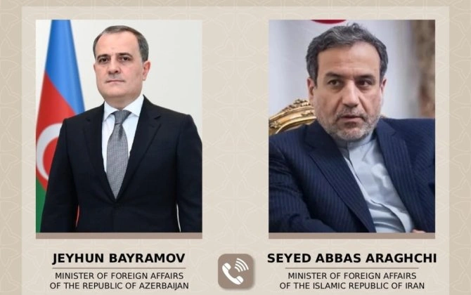 Ceyhun Bayramov Abbas Əraqçiyə təbrik məktubu ünvanlayıb
