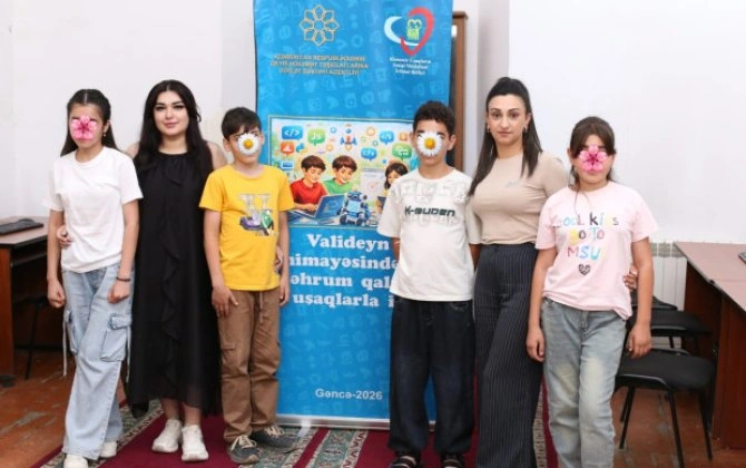 “Valideyn himayəsindən məhrum qalmış uşaqlarla iş” layihəsinin səkkizinci təlimi - FOTO