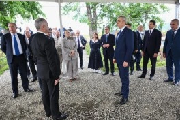 Xocalının Daşbulaq kəndində baramaçılığın inkişafı üçün yaradılmış infrastruktura baxış keçirilib - FOTO