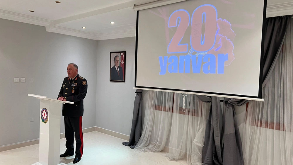 Qətərdə 20 Yanvar şəhidlərinin xatirəsi anılıb - FOTO
