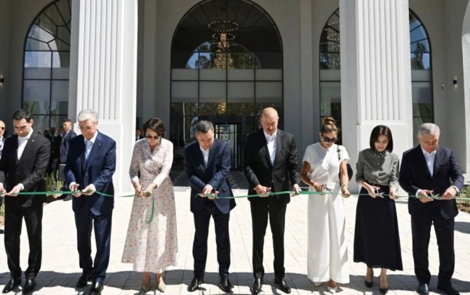İssık-Kul gölünün sahilində “Baku Resort & Spa” mehmanxanasının açılışı olub - YENİLƏNİB - FOTO