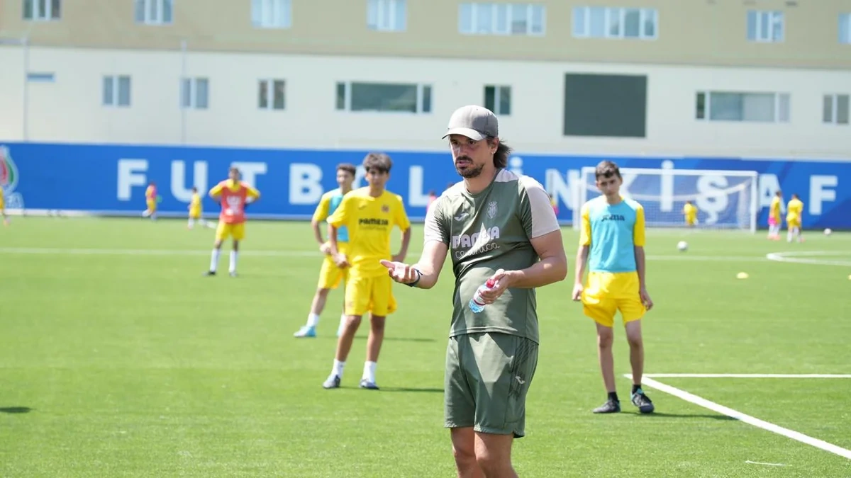İspaniyanın "Vilyarreal" klubu Bakıda futbol düşərgəsi təşkil edir - FOTO