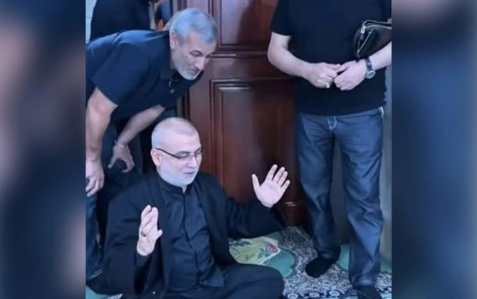 Hacı Surxaydan məsciddə çəkilmiş görüntülərlə bağlı - AÇIQLAMA