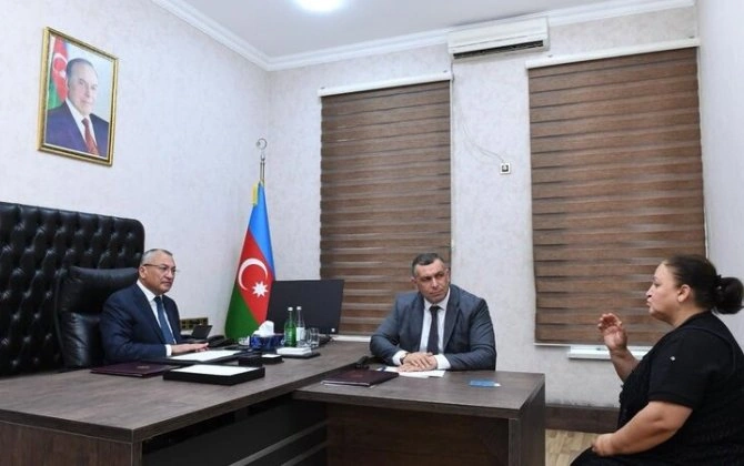 Dövlət Komitəsində vətəndaşların növbəti qəbulu keçirildi - FOTOLAR