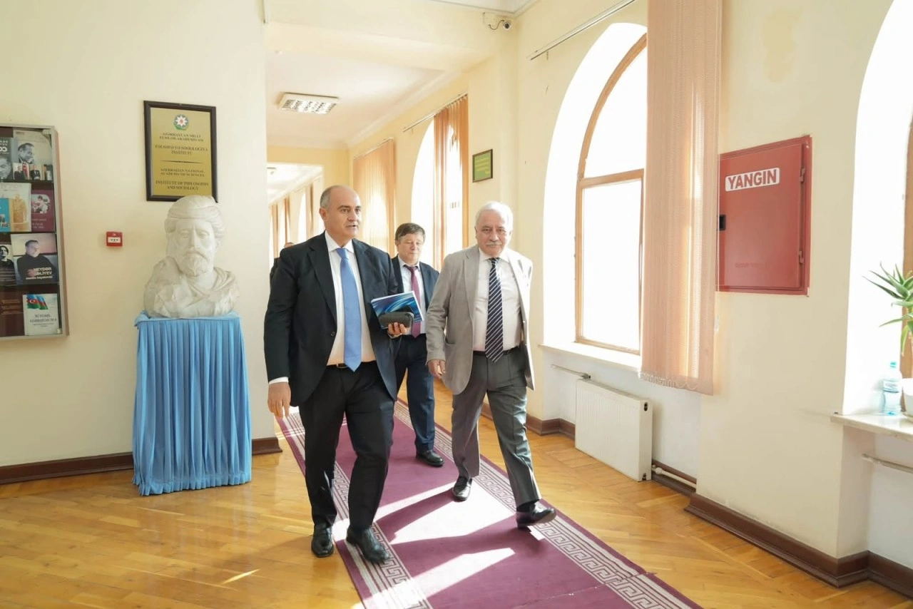 BSU ilə AMEA-nın Fəlsəfə və Sosiologiya İnstitutu yeni layihəyə başladı - FOTOLAR
