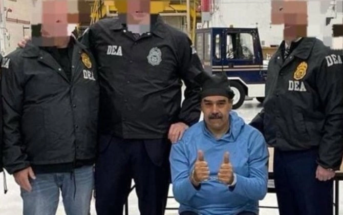 Qandallı Maduro Nyu-Yorkda "Yeni iliniz mübarək!" dedi...-FOTO+VİDEO