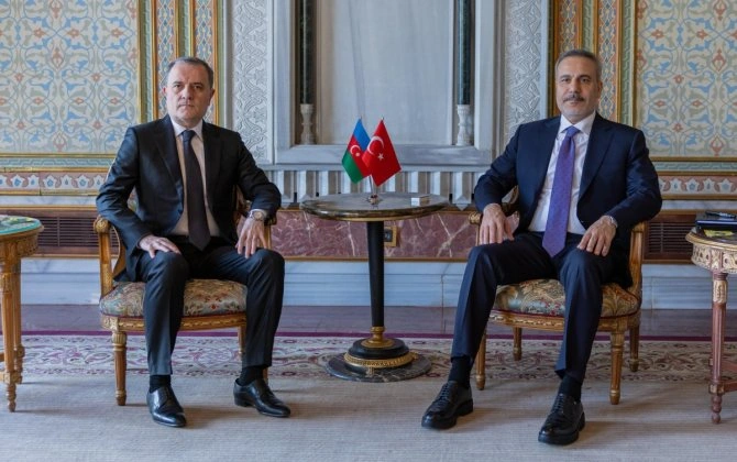 Azərbaycan və Türkiyə XİN rəhbərləri görüşüb