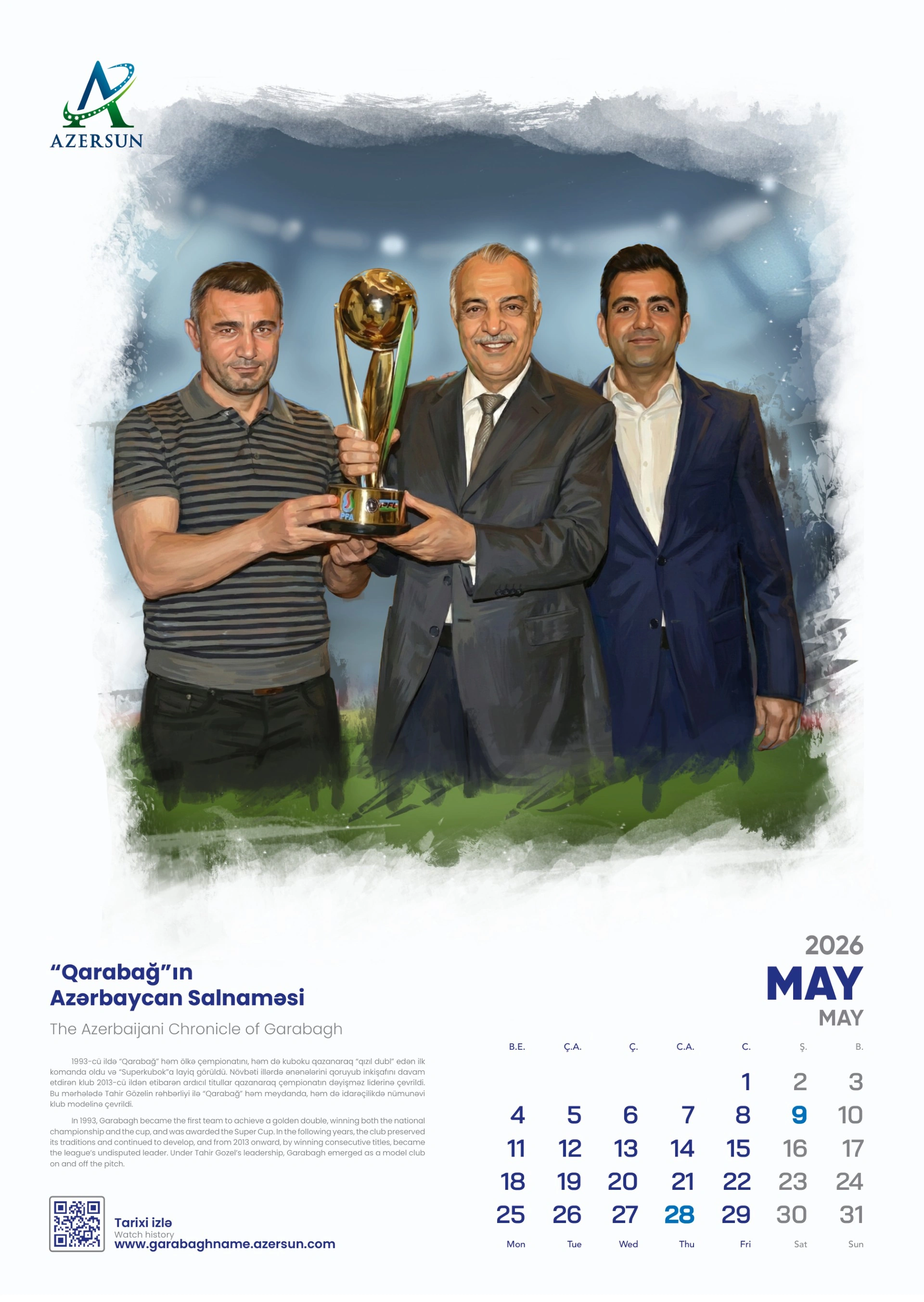 “Azərsun Holdinq”dən “Qarabağnamə” – 2026-cı ilin xüsusi təqvim dəsti
