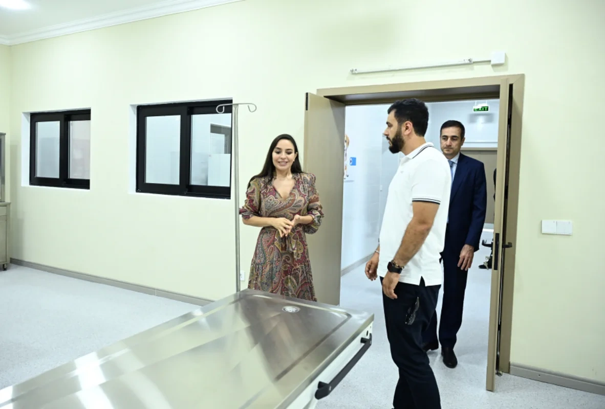 Leyla Əliyeva Yevlaxda Sahibsiz Heyvanlara Qayğı Mərkəzinin regional bölməsinin açılışında iştirak edib - FOTO