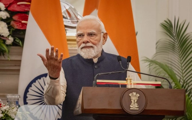 Modi müharibəni koronavirusla müqayisə etdi