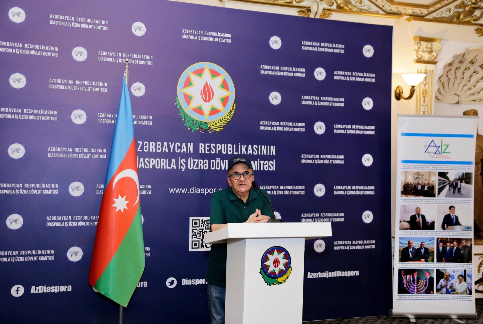 Diasporla İş üzrə Dövlət Komitəsində Azərbaycan və İsrail kinematoqrafçılarının birgə layihəsi təqdim olunub - FOTO