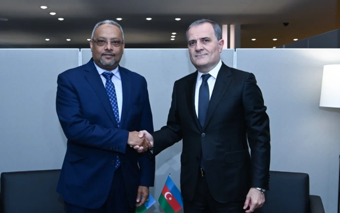 Ceyhun Bayramov Cibuti XİN başçısı ilə ikitərəfli münasibətləri müzakirə edib - FOTO