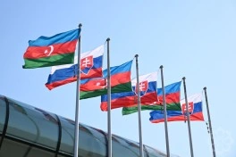 Slovakiya Prezidentinin Azərbaycana səfəri başa çatıb - FOTO