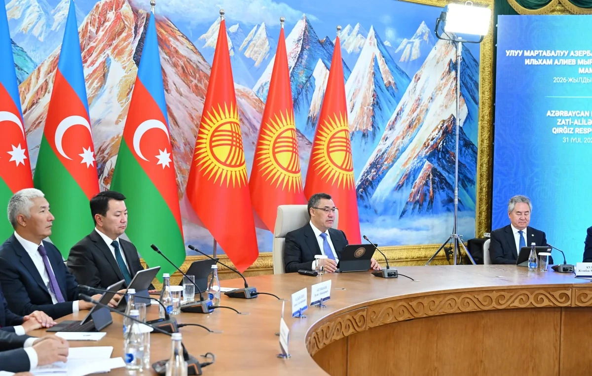 Azərbaycan və Qırğızıstan Dövlətlərarası Şuranın 3-cü iclası keçirilib - YENİLƏNİB