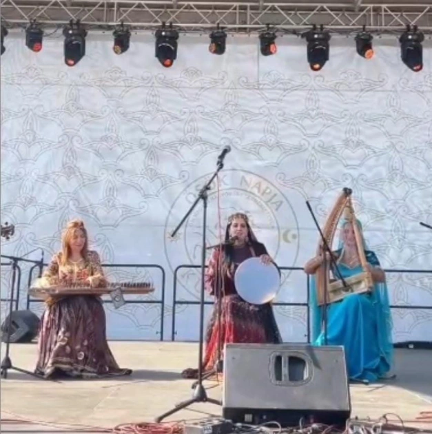 “Qorqud” folklor ansamblı IX Böyük Hun-Türk Qurultayında ölkəmizi təmsil edib - FOTO