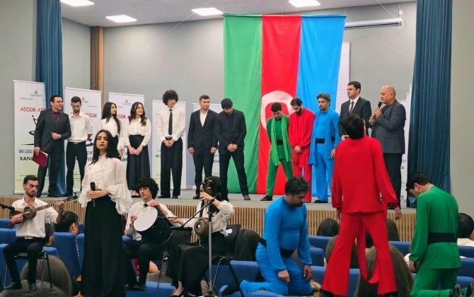 Bakı Uşaq və Gənclər Teatrı Xankəndində-müharibənin 6-cı ildönümü qeyd olunub - FOTO