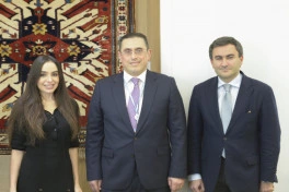 Leyla Əliyeva BMT-nin Cenevrə ofisində “Azərbaycan otağı” ilə tanış olub - FOTO