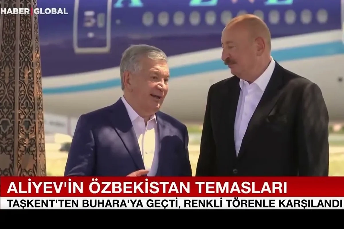"Haber Global" İlham Əliyevin Özbəkistan səfərinin ikinci günündən bəhs etdi - VİDEO