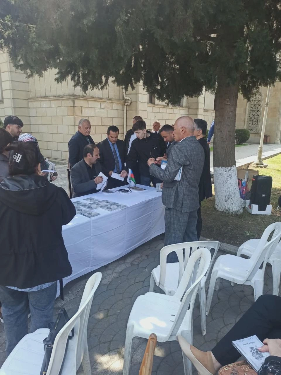 Masallı Kitab Festivalında Əkbər Qoşalının “Seçilmiş əsərləri”nin I cildinin imza mərasimi keçirilib - FOTO