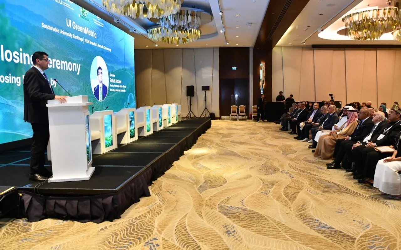 ADNSU UI GreenMetric 2026 reytinqində Azərbaycan üzrə birinci olub - FOTOLAR