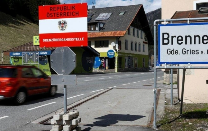 Avstriya dörd ölkə ilə sərhəd nəzarətini uzadacaq