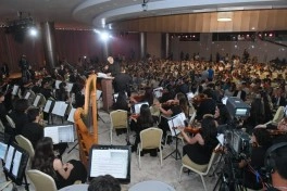 XV Qəbələ Beynəlxalq Musiqi Festivalının açılışı olub - FOTO