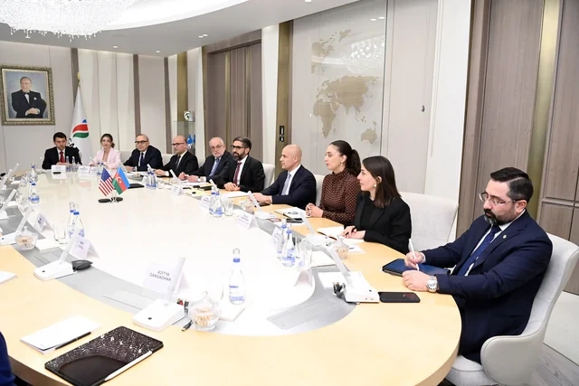 SOCAR-ın prezidenti ABŞ rəsmiləri ilə görüşüb - FOTO