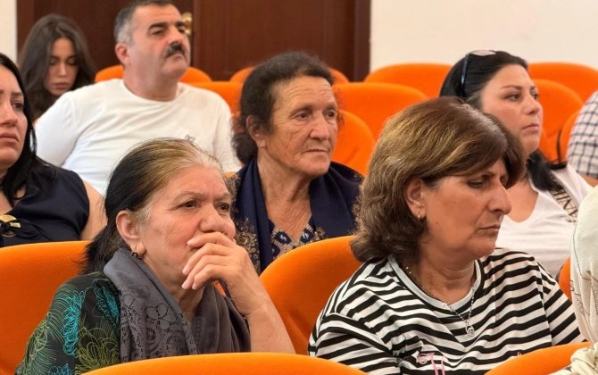 Onlar da mina təhlükəsi ilə bağlı maarifləndirildi - FOTOLAR