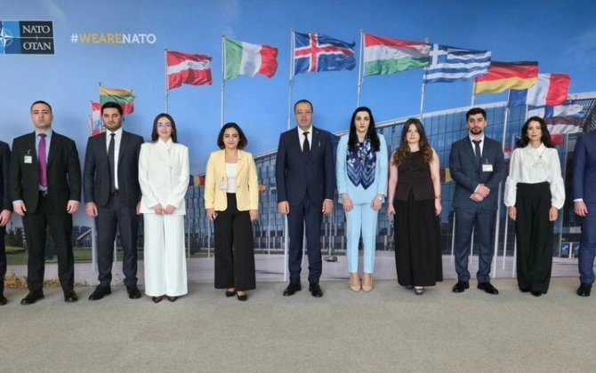 Azərbaycanın gənc diplomatları NATO-nun mənzil-qərargahında səfərdədir
