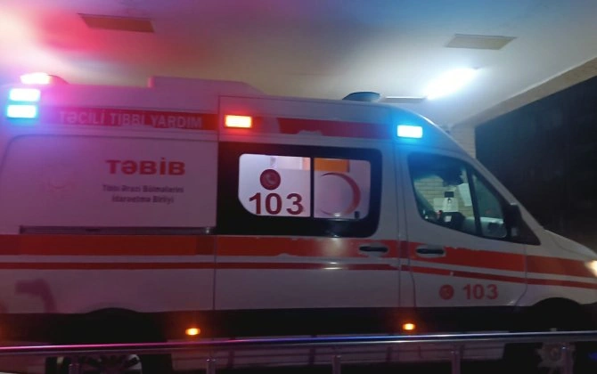 Tovuzda avtomobillə motosiklet toqquşdu – 18 yaşlı sürücü yaralandı