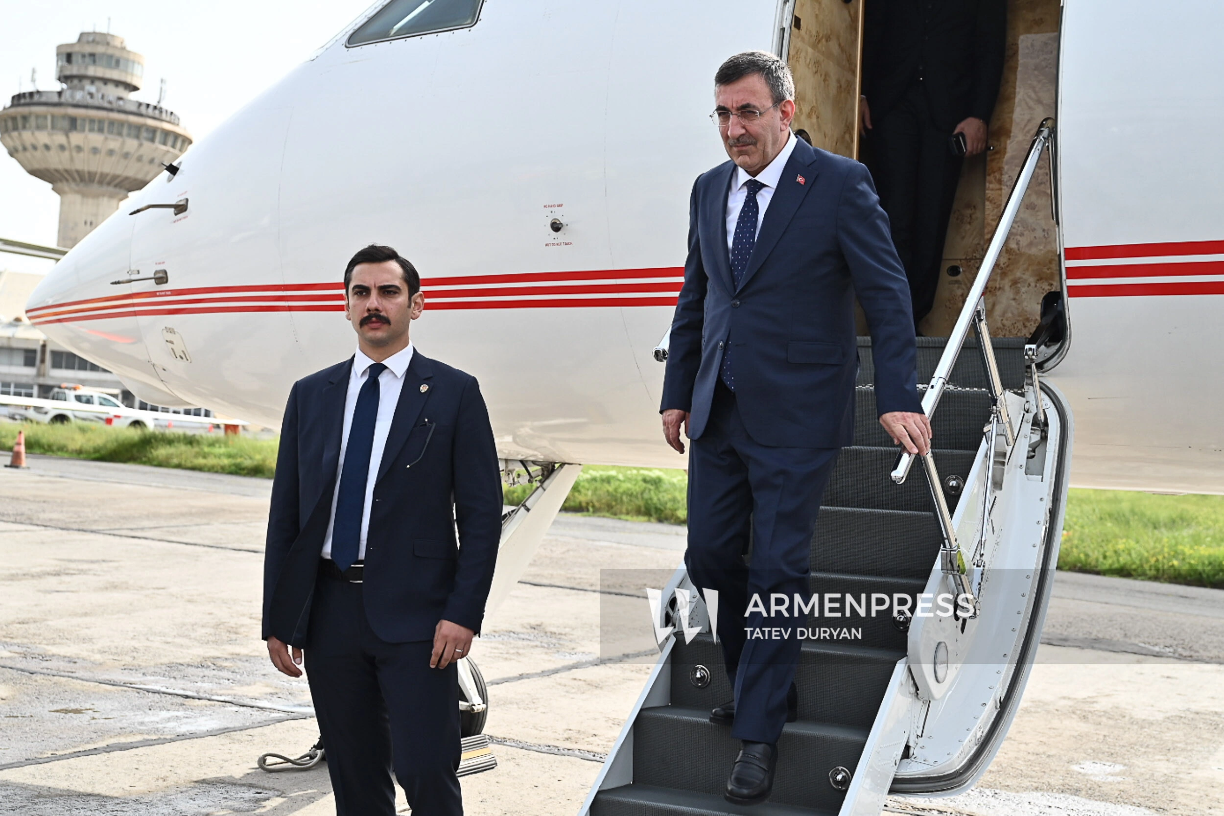 Cevdet Yılmaz Ermənistanda səfərdədir - FOTO