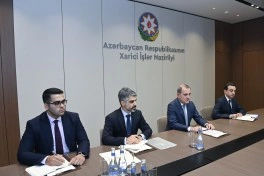 Ceyhun Bayramov Gürcüstanın Azərbaycana yeni təyin olunmuş səfirini qəbul edib - FOTO