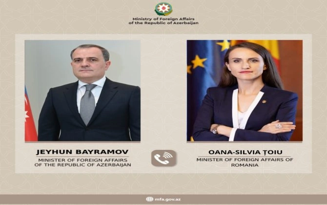 Azərbaycan və Rumıniya XİN başçıları Yaxın Şərqdə gərginliyin artması fonunda yaranmış risklər barədə danışıblar