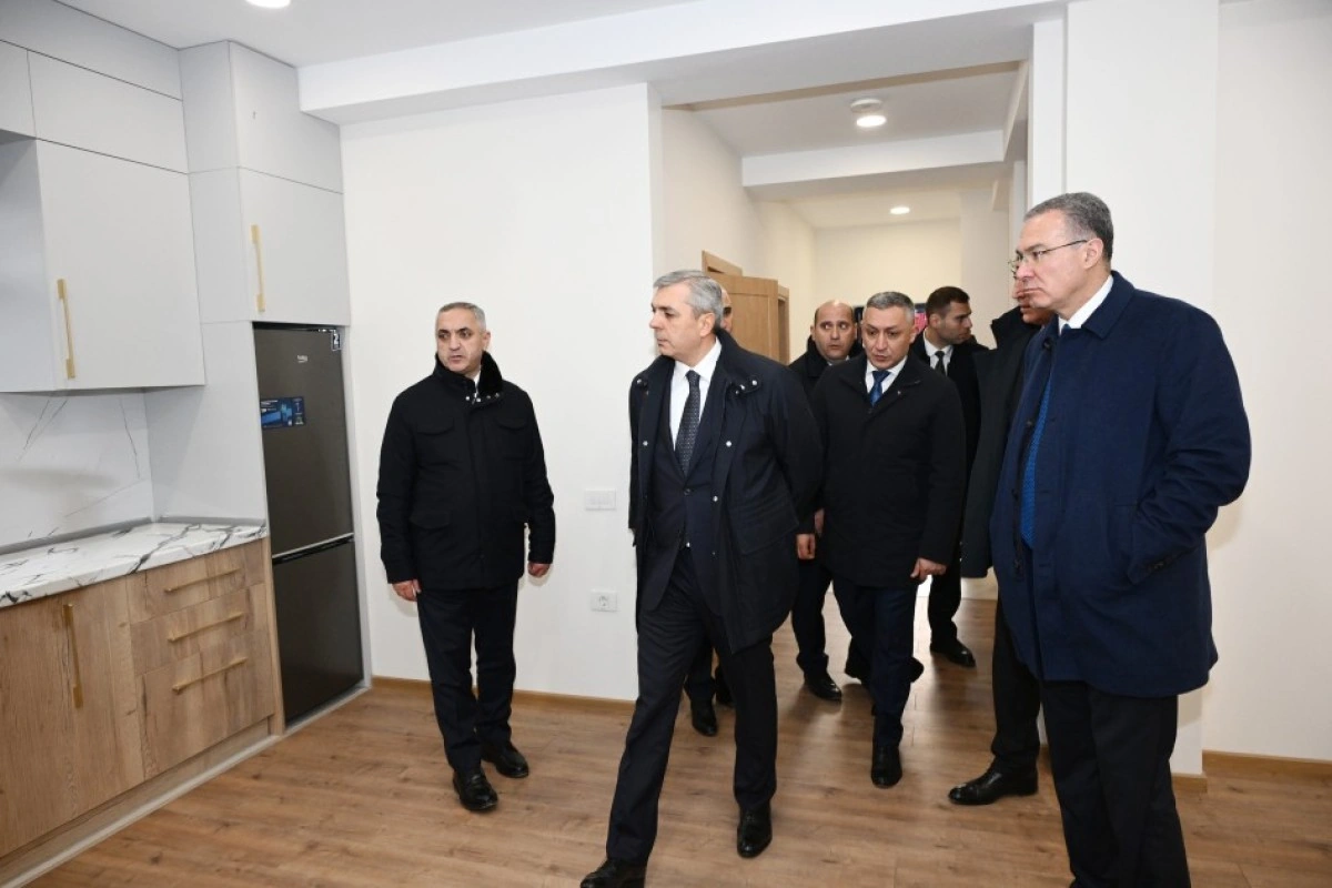 Əlaqələndirmə Qərargahının üzvləri Hadrutda bir sıra obyektlərə baxış keçiriblər - FOTO