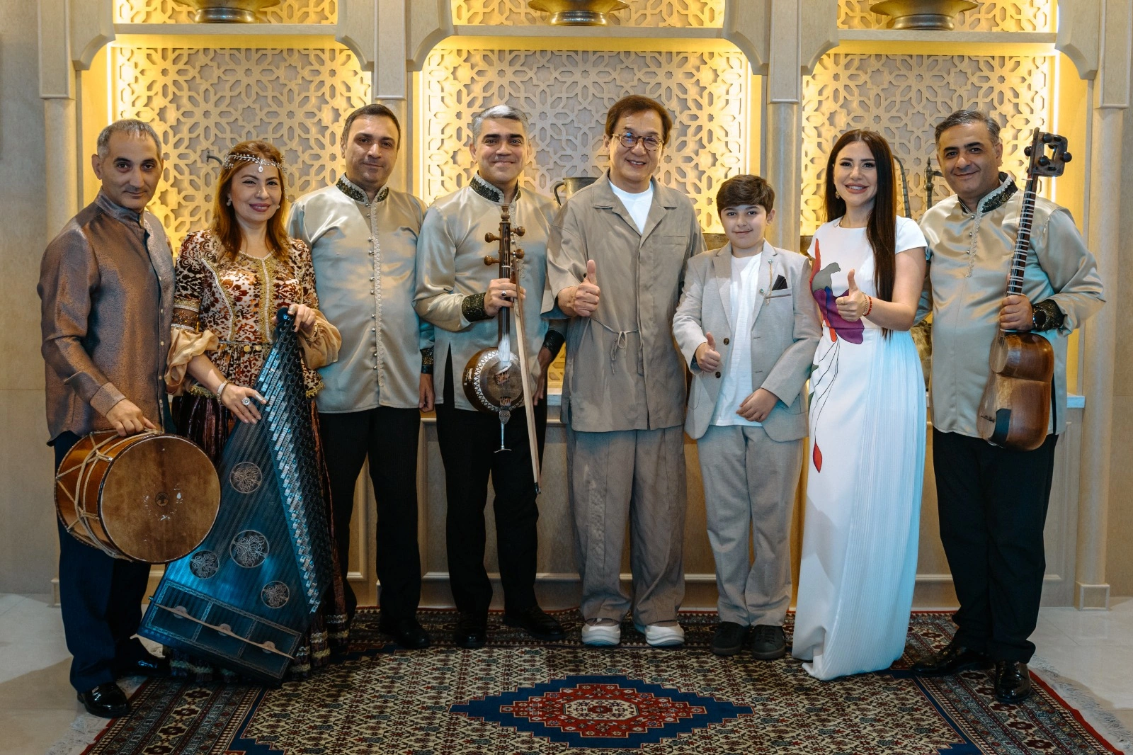 Ceki Çanın rol aldığı filmin Bakı çəkilişləri başa çatdı - FOTOLAR