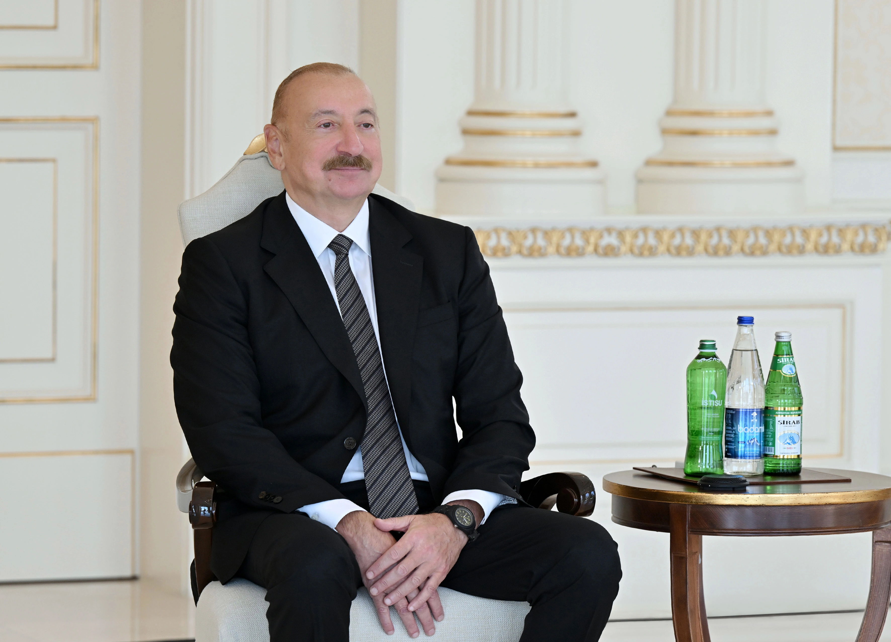 İlham Əliyev Estoniyanın Azərbaycanda yeni təyin olunmuş səfirini qəbul etdi - FOTO