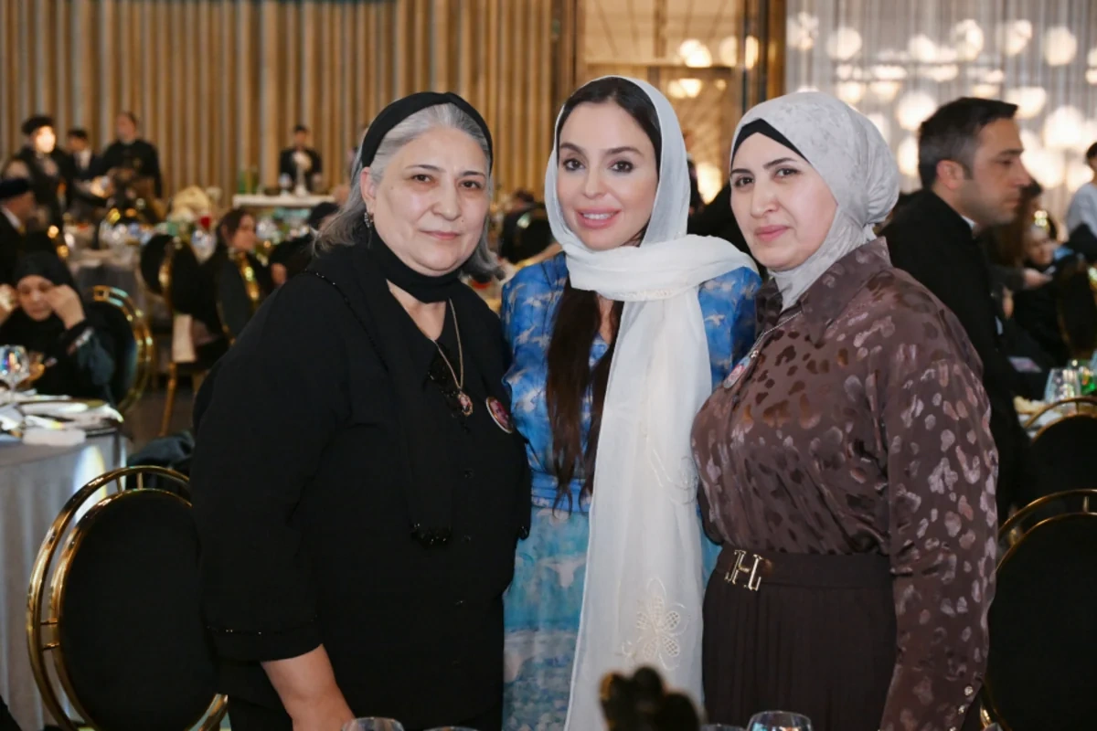Şəhid analarının iştirakı ilə iftar süfrəsi təşkil olunub - FOTO