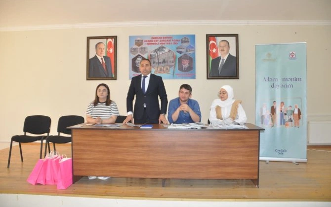 “Ailəm – mənim dəyərim” layihəsi çərçivəsində bağlanış görüşü təşkil olundu - FOTO
