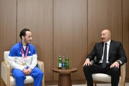İlham Əliyev cüdo üzrə dünya çempionatının açılış mərasimini izləyib - YENİLƏNİB - FOTO