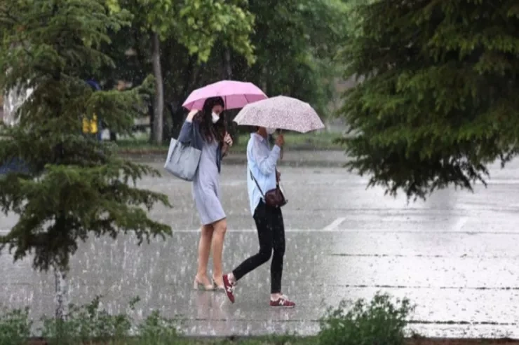 Hazırda bu rayonlara güclü yağış yağır - FAKTİKİ HAVA