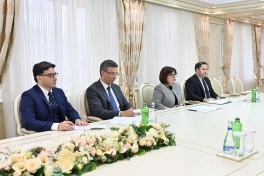 İrlandiya-Azərbaycan parlamentlərarası dostluq qrupunun üzvləri ilə görüş olub - FOTO