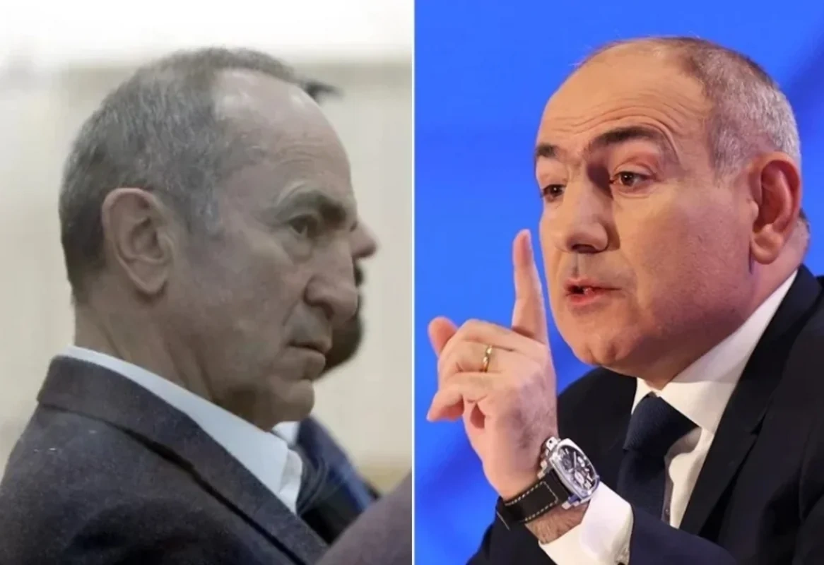Nikol Paşinyan: "Robert Koçaryan həbs olunmalıdır"