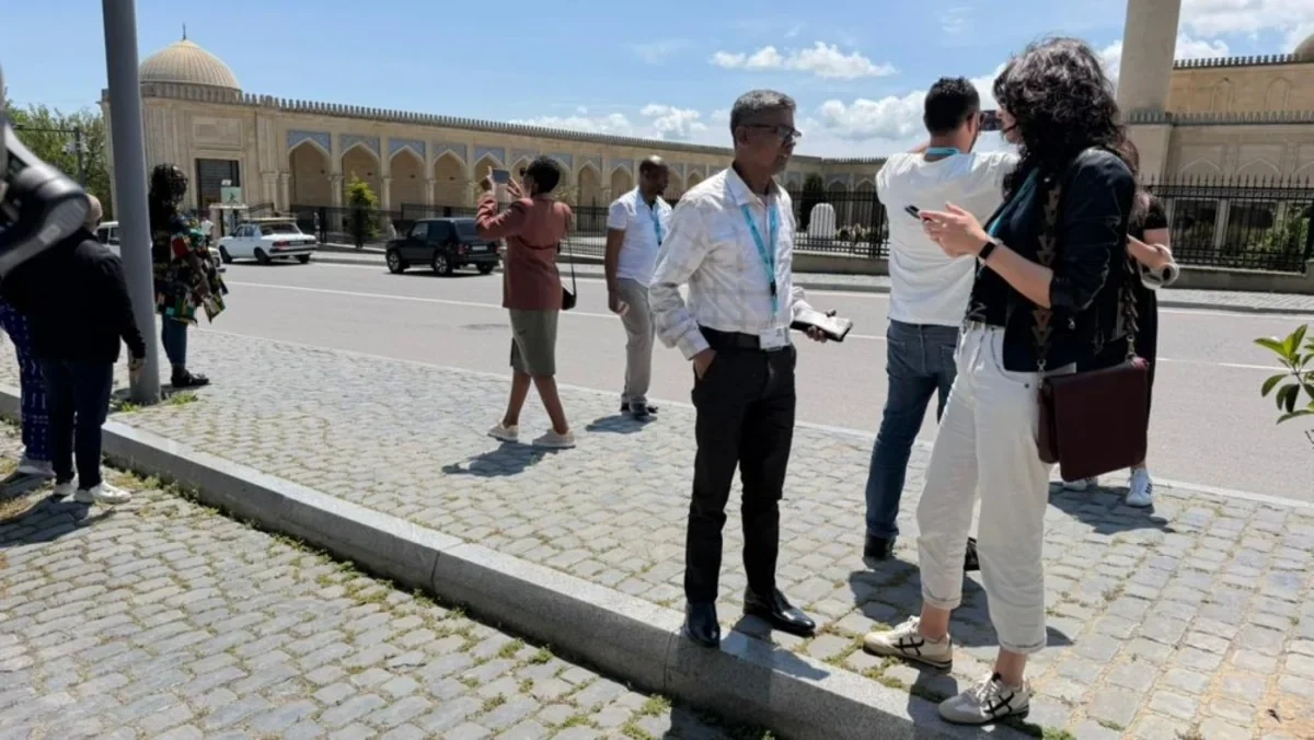WUF13 çərçivəsində xarici media nümayəndələri üçün Şamaxıya mediatur təşkil edilib - FOTO