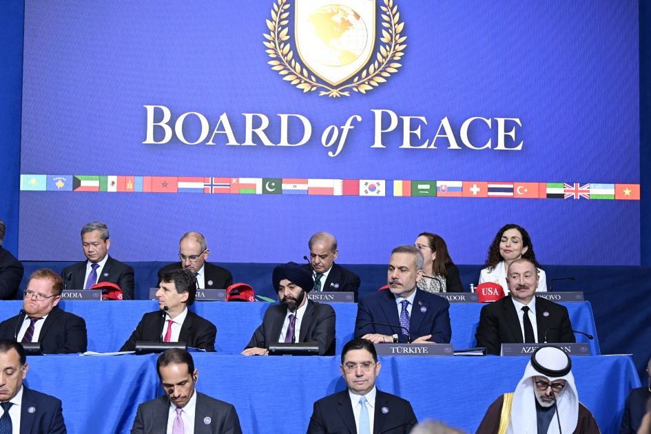 Prezident İlham Əliyev Vaşinqtonda Sülh Şurasının ilk iclasında iştirak edib - FOTO - YENİLƏNİB