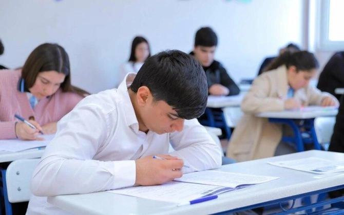 Buraxılış imtahanı iştirakçılarının təcrübəsi araşdırılıb